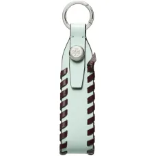 Брелок для сумки из плетёной кожи