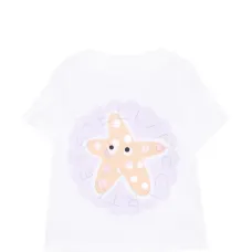 Футболка с принтом морской звезды