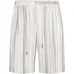 Шорты в полоску на шнурке Шорты в полоску на шнурке
