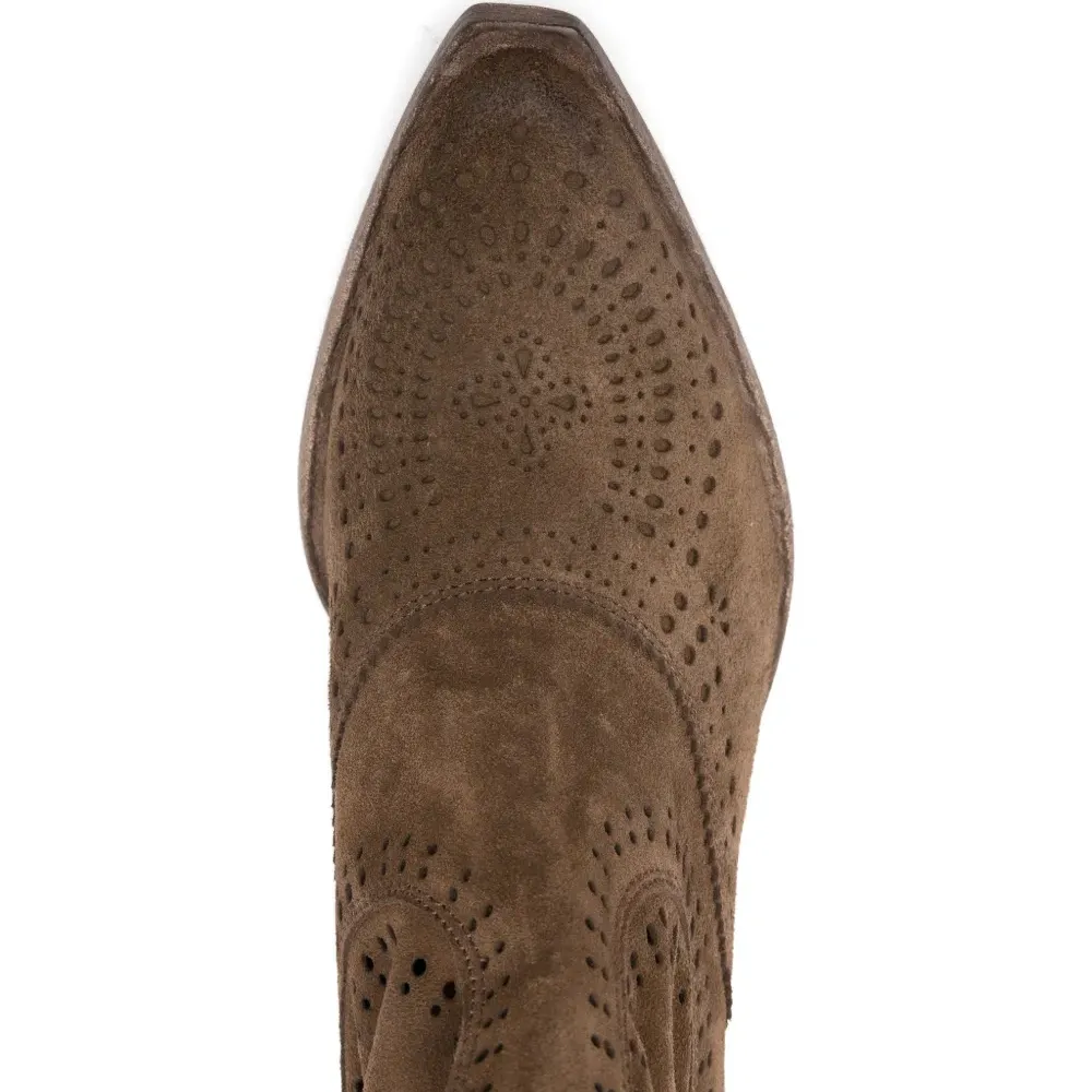 Кожаные ковбойские сапоги Кожаные ковбойские сапоги