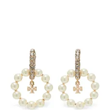 Серьги-кольца Moondance с жемчугом