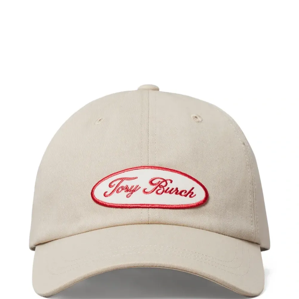 Бейсболка с нашивкой-логотипом