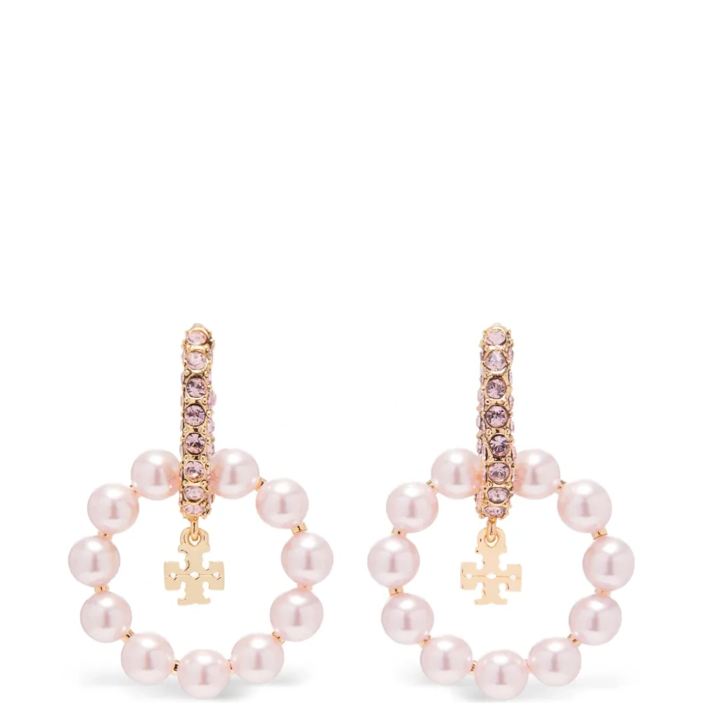 Серьги-кольца Moondance с жемчугом