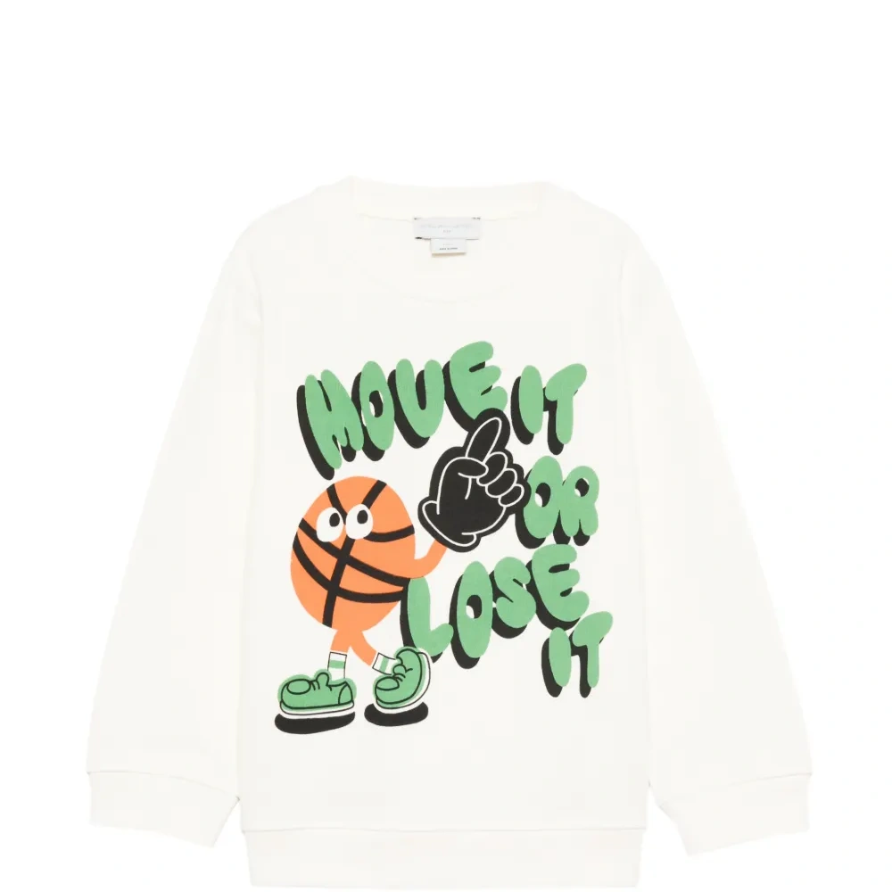 Топ с принтом и круглым вырезом