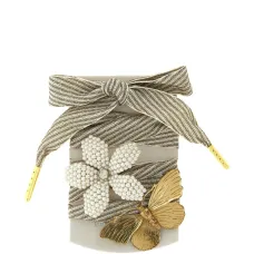 Расшитые бисером аксессуары для обуви в виде бабочек Расшитые бисером аксессуары для обуви в виде бабочек