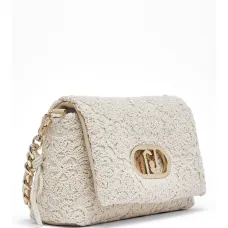 Сумка на плечо среднего размера LaPuffy с логотипом Сумка на плечо среднего размера LaPuffy с логотипом