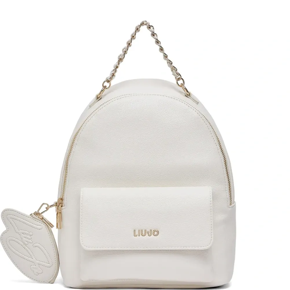 Рюкзак с съемным кошельком для монет и логотипной бляшкой