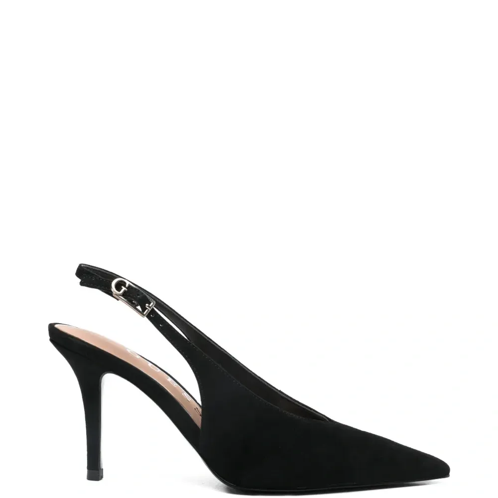 Замшевые туфли-слингбэки Primo