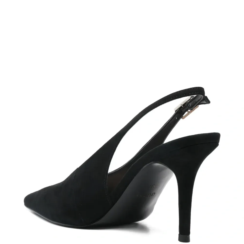 Замшевые туфли-слингбэки Primo