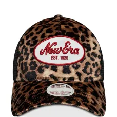 Тракерская кепка с леопардовым принтом
