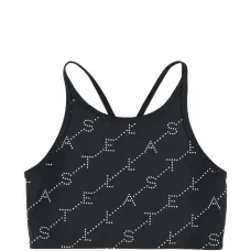 Топ с отделкой в виде логотипа