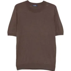 Футболка с короткими рукавами и круглым вырезом