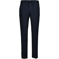 Льняные брюки на кулиске