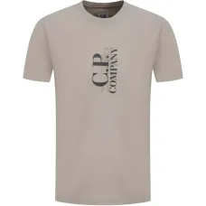 Футболка с принтом и короткими рукавами