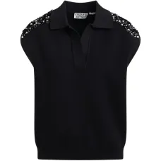 Рубашка поло с пайетками Рубашка поло с пайетками