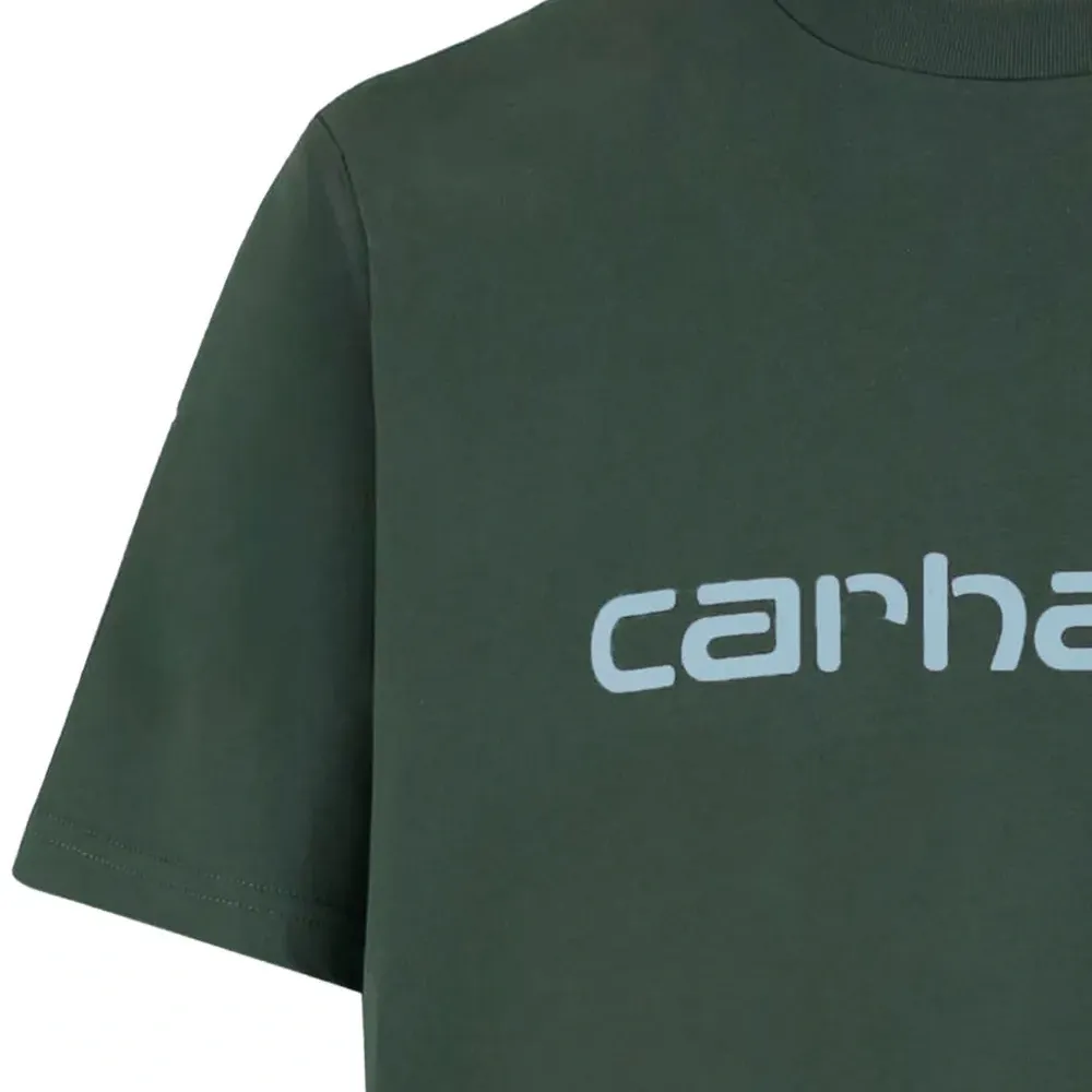 Футболка с принтом логотипа