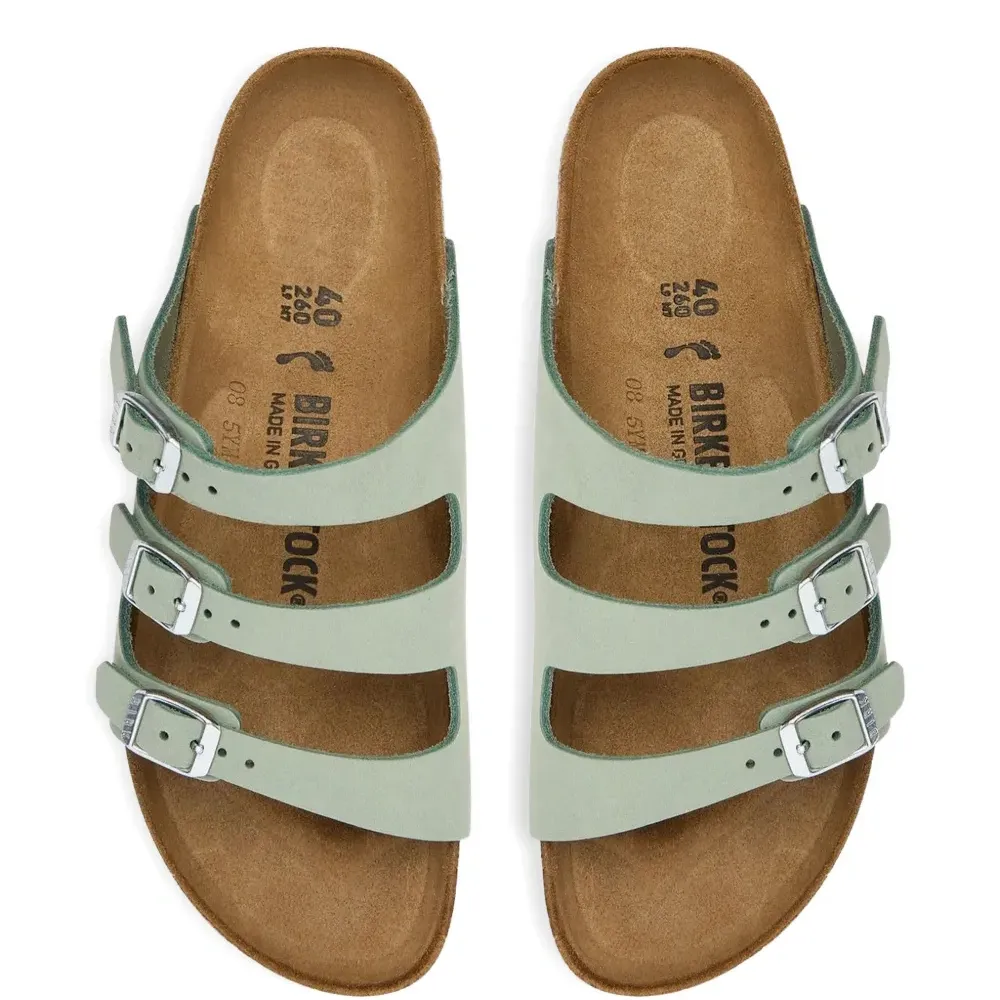 Кожаные сандалии с регулируемыми ремешками