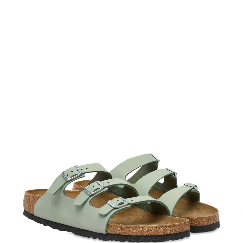 Кожаные сандалии с регулируемыми ремешками