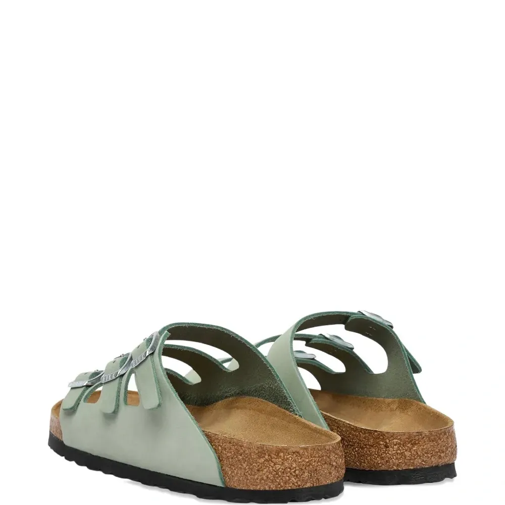 Кожаные сандалии с регулируемыми ремешками