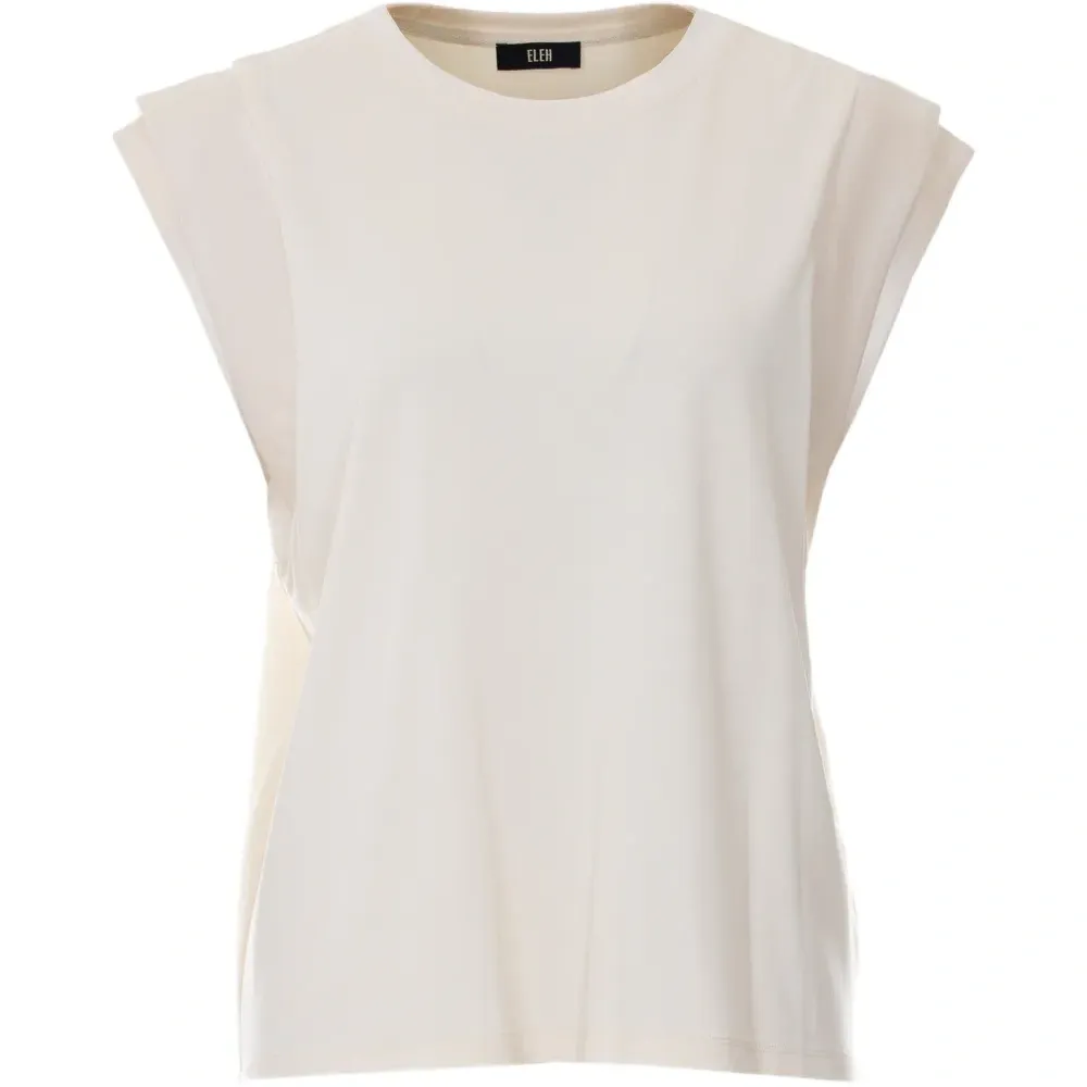 Топ Panna с атласными деталями