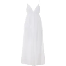 Миди-платье А-силуэта на бретелях-спагетти Миди-платье А-силуэта на бретелях-спагетти