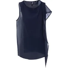 Топ без рукавов с шарфом