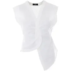 Асимметричный драпированный топ Асимметричный драпированный топ