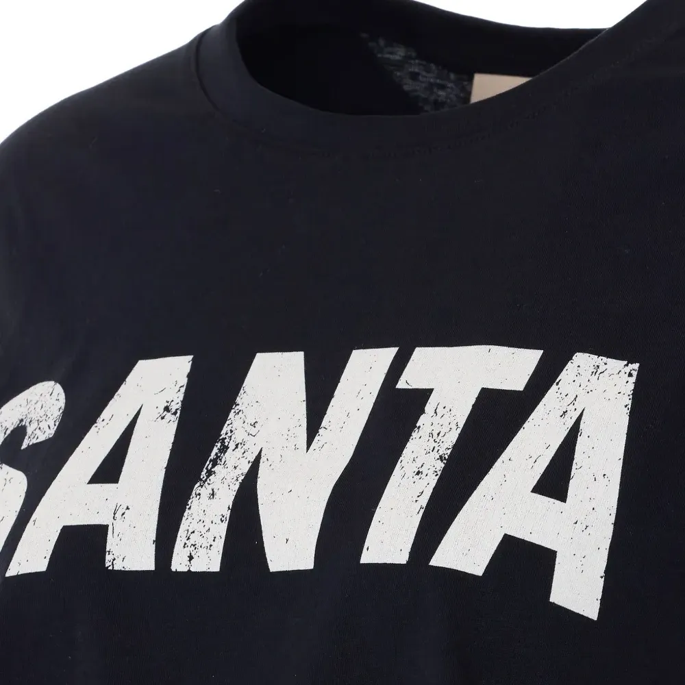 Кофта с принтом Sante и круглым вырезом