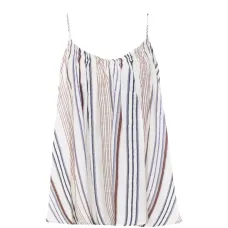Топ-камисоль в полоску