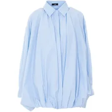 Рубашка с пуговицами и эффектом воздушного шара