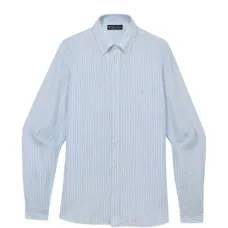 Рубашка в полоску на пуговицах