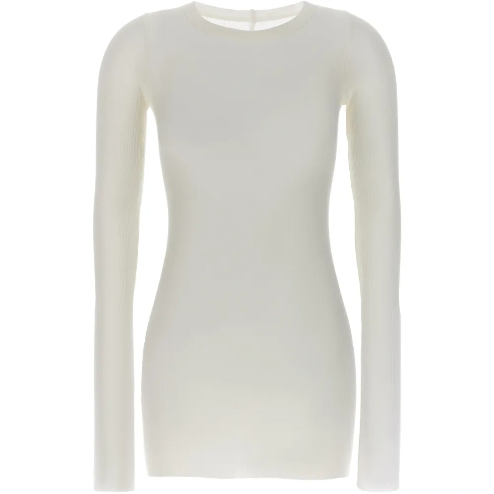 Рифленая футболка с длинным рукавом Рифленая футболка с длинным рукавом