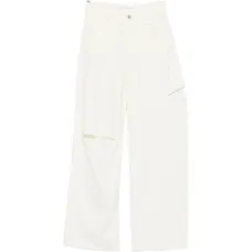 Джинсы Poppy с эффектом потертости