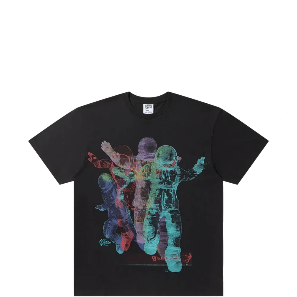 Футболка с короткими рукавами и принтом "астро-линии"