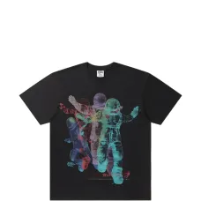 Футболка с короткими рукавами и принтом "астро-линии"