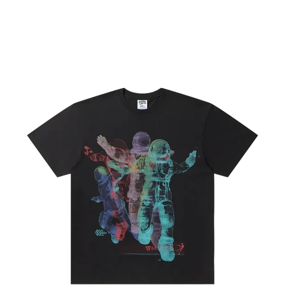 Футболка с короткими рукавами и принтом "астро-линии" Футболка с короткими рукавами и принтом "астро-линии"