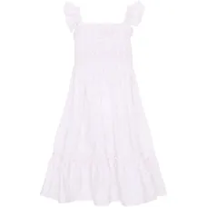 Платье с цветочным принтом и оборками