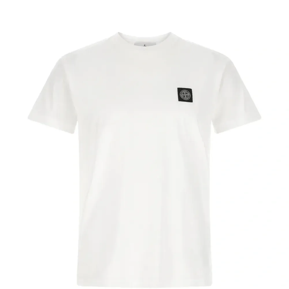 Футболка с круглым вырезом и логотипом