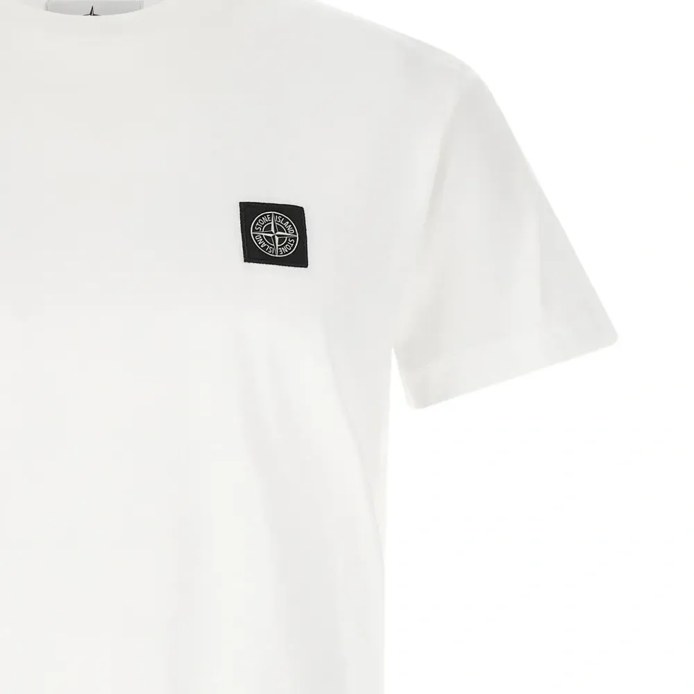 Футболка с круглым вырезом и логотипом