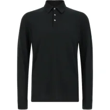 Поло с манжетами на рукавах