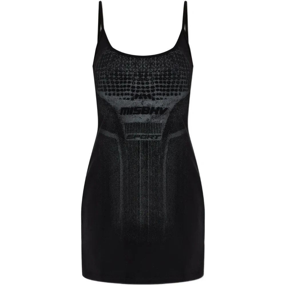 Мини-платье с логотипом