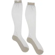 Носки с ребристыми манжетами