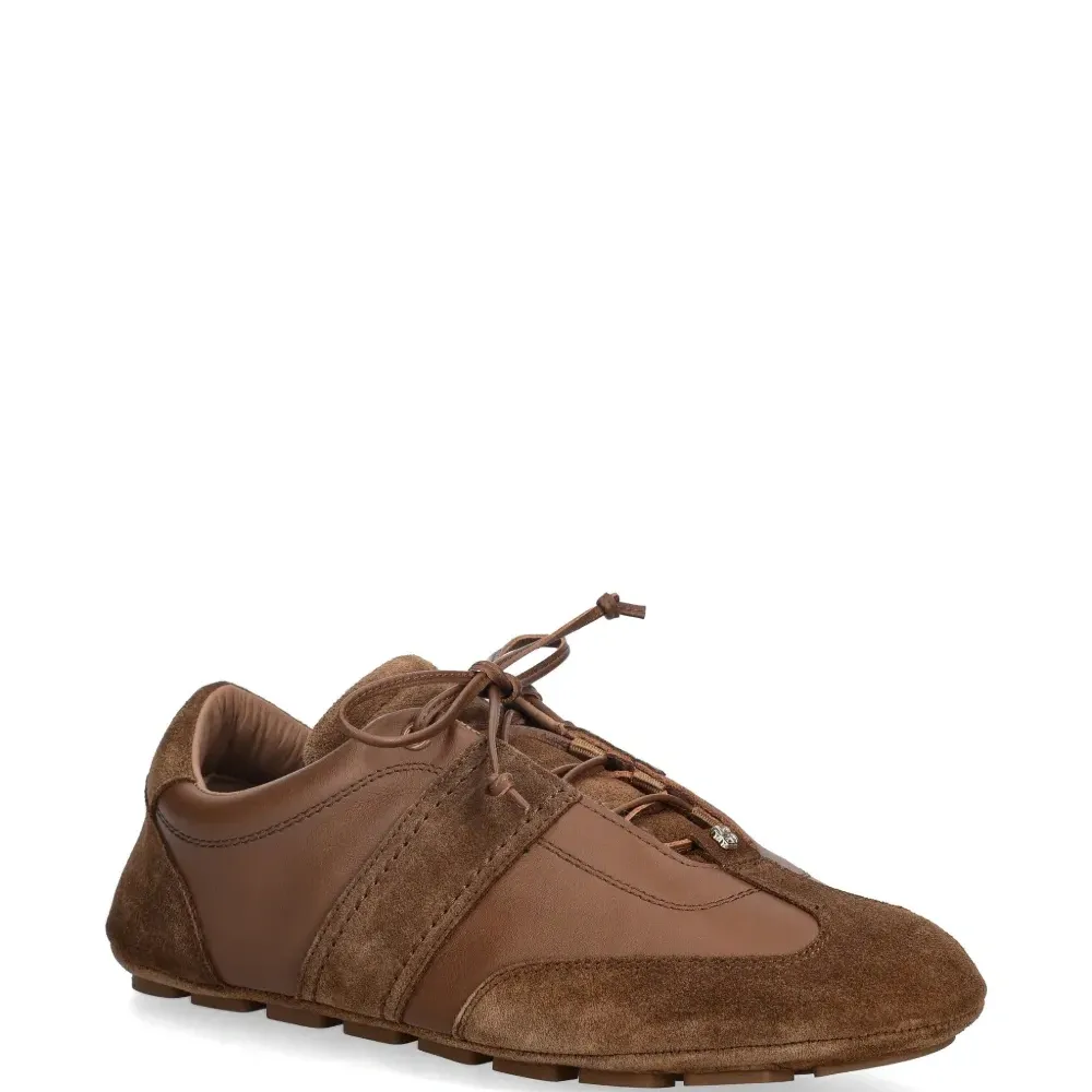 Кроссовки Roxanne из замши с вставками