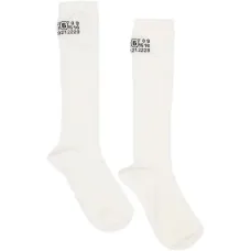 Рифлёные носки с логотипом