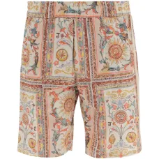 Бермуды с принтом
