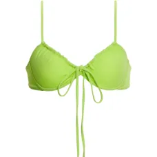 Бюстгальтер-бикини с завязками и чашками на косточках