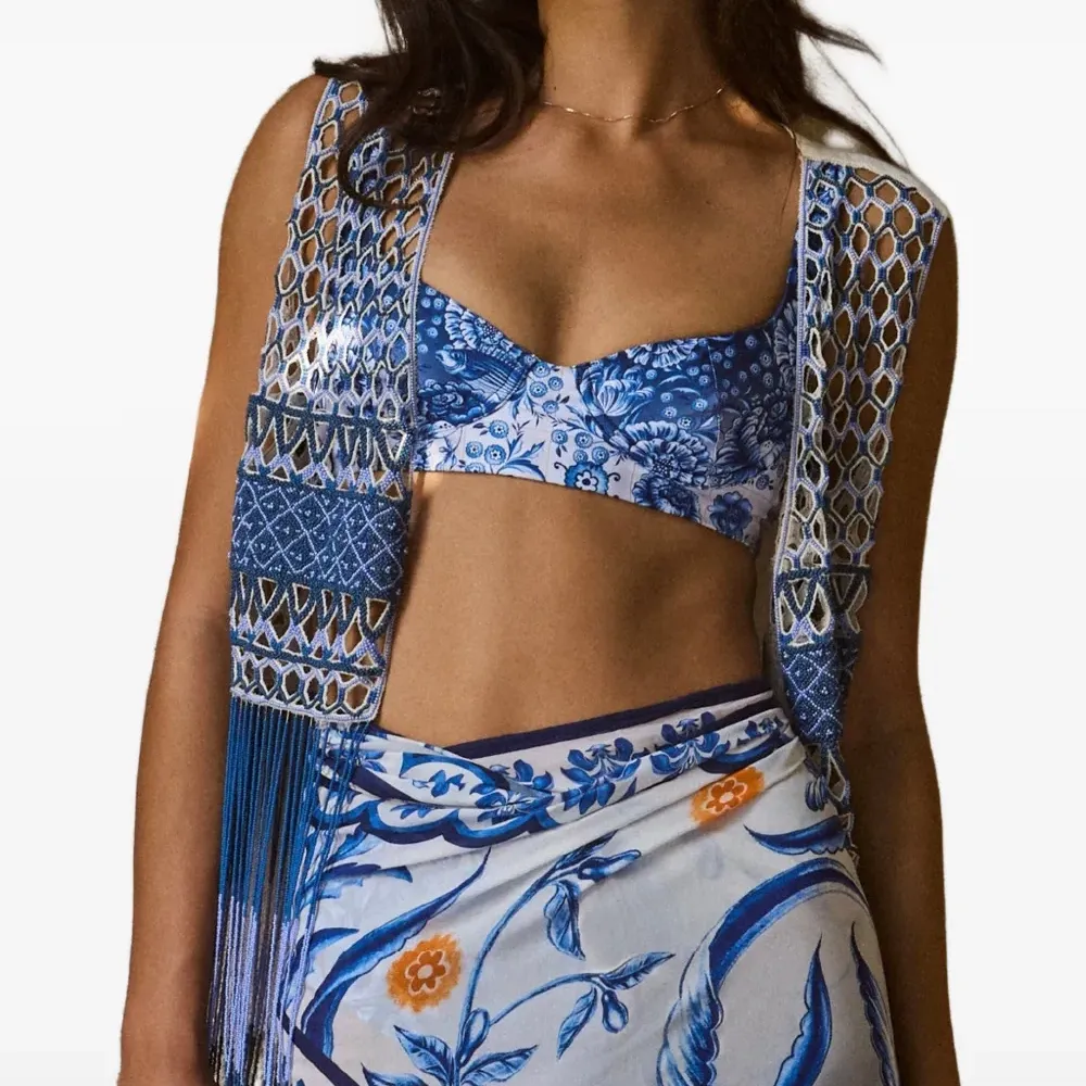 Бикини-топ с цветочным принтом Balena