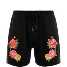 Шорты Cece с эластичным поясом и вышивкой