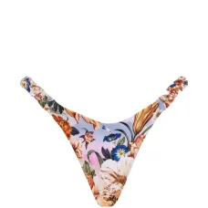 Плавки-бикини Adele с оборками и цветочным принтом