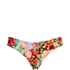Двусторонние плавки бикини с цветочным принтом